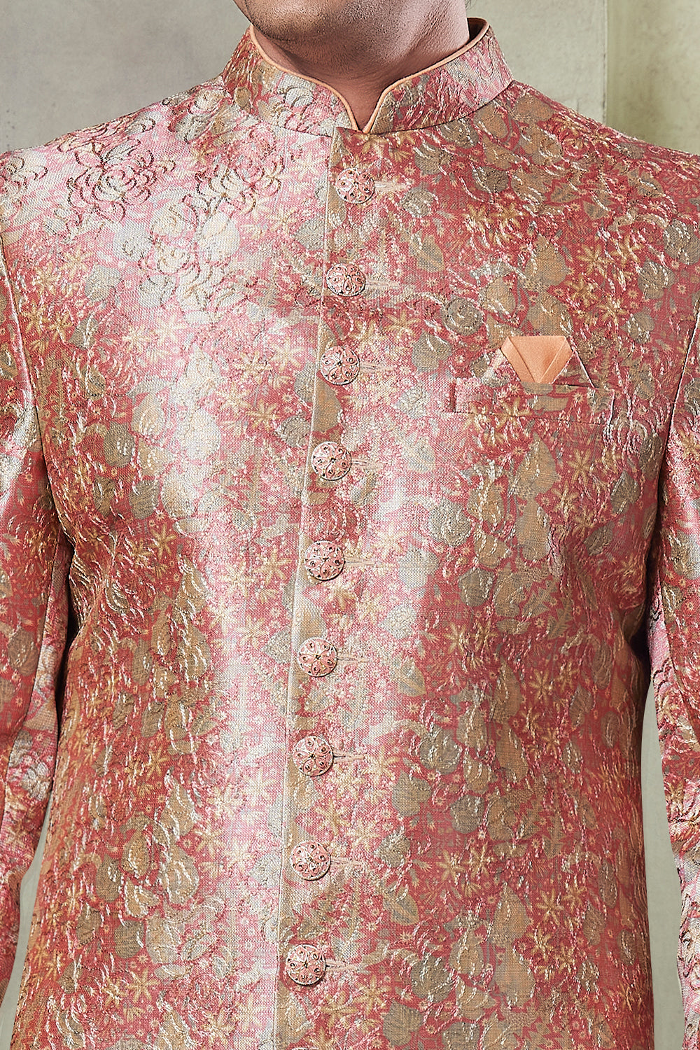 Pink Art Silk Indo Western (NMK-8425) - Nihal Fashions