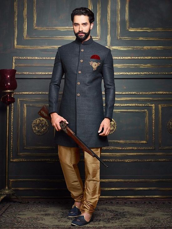 Buy Exquisite Wedding Sherwanis and Suits Online at Nihal Fashions - Nihal Fashions