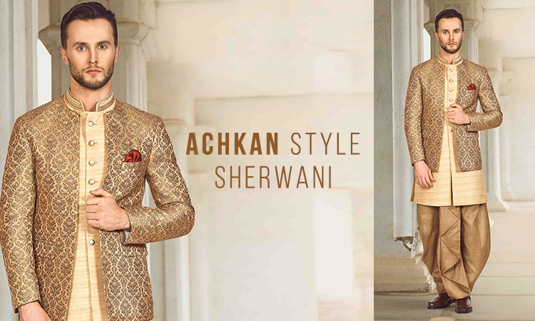 Get Royal Achkan Sherwanis For Men At Nihal Fashions - Nihal Fashions