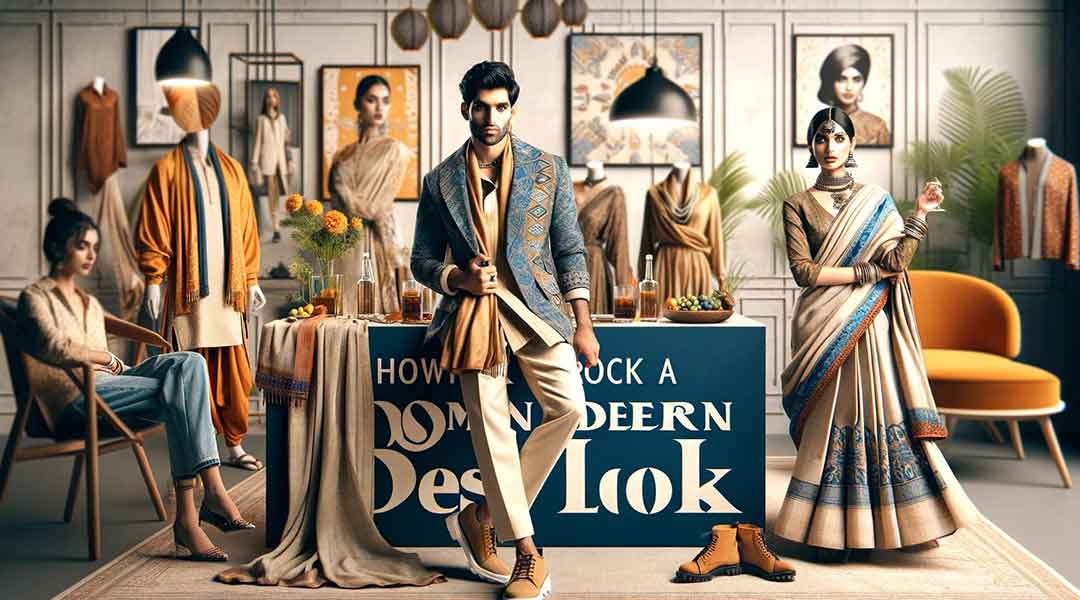 How to Rock a Modern Desi Look - Nihal Fashions