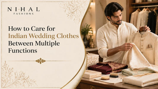 Indian Wedding Clothes Between Multiple Functions