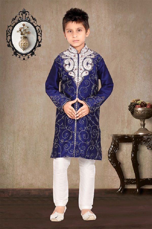 An Extensive Guide To Styling Kid’s Sherwani - Nihal Fashions