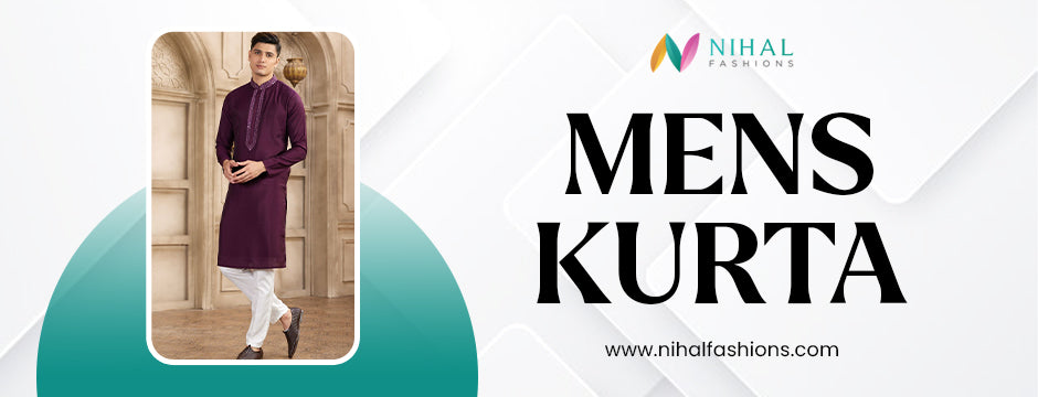 Mix It Up: Pairing Your Favourite Blue Kurta with Jeans & More - Nihal Fashions