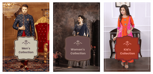 How to Style Indian Traditional Wear for Men, Women & Kids - Nihal Fashions