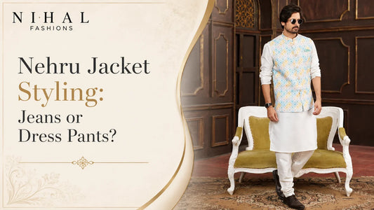 Nehru Jacket With Jeans or Dress Pants