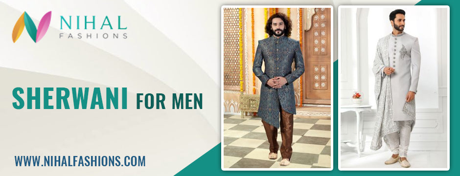 How to Pick the Right Color for Your Sherwani as a Groom - Nihal Fashions