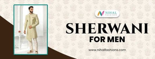 Opulent Yet Comfortable: Lightweight Sherwani for Men for Long Wedding Ceremonies - Nihal Fashions
