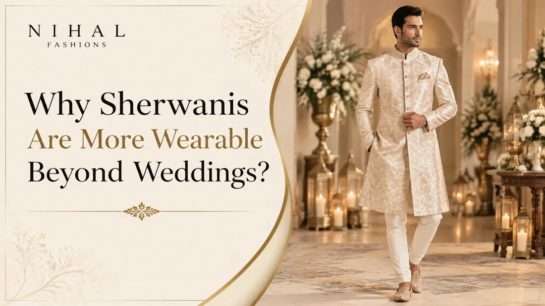 Sherwanis Becoming More Wearable Beyond the Wedding Ceremony