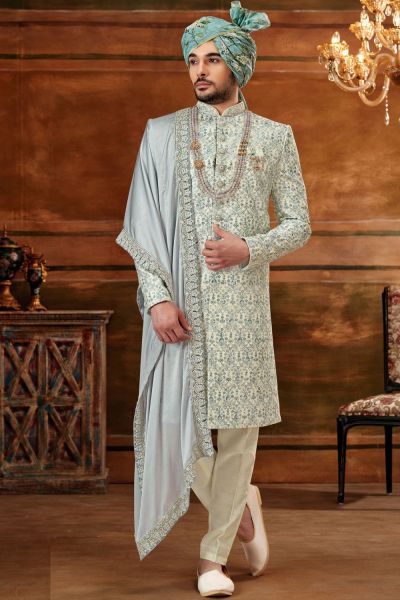 The Different Types of Indian Sherwanis - Nihal Fashions