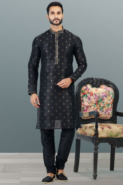 The Timeless Elegance of Black Kurta Pajama: A Style Guide - Nihal Fashions