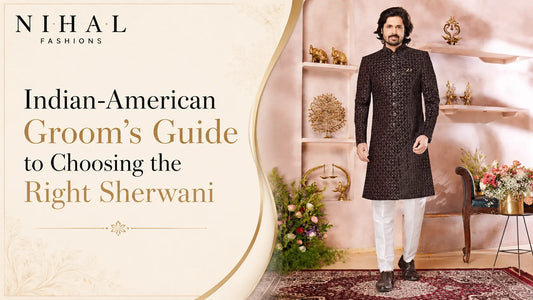 The Indian-American Groom’s Guide to Choosing a Sherwani