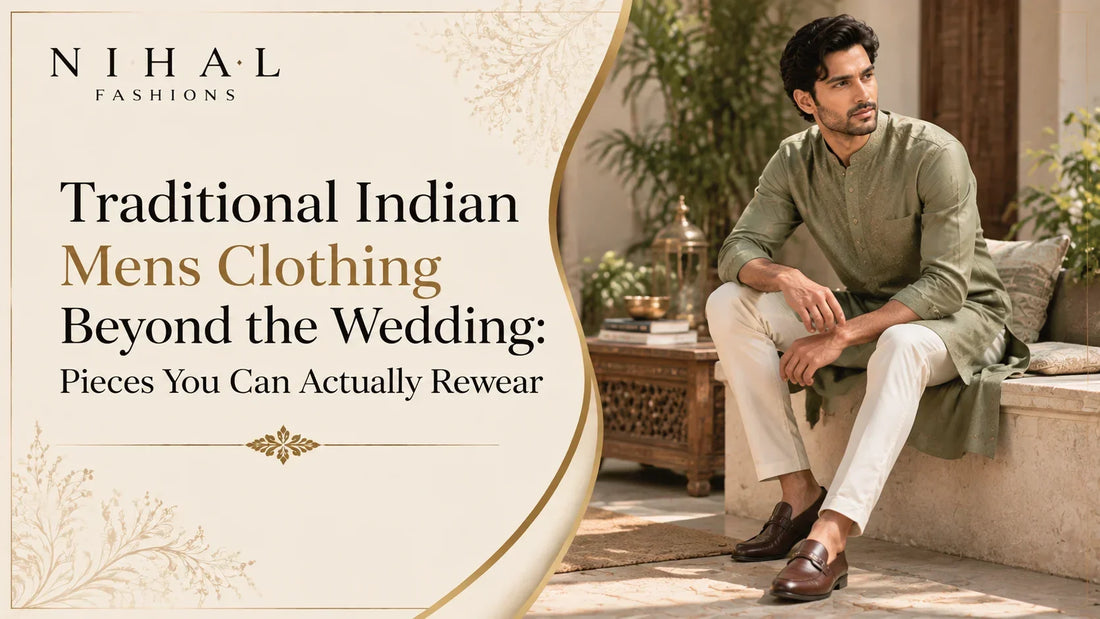 Traditional Indian Mens Clothing Beyond the Wedding