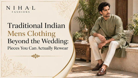 Traditional Indian Mens Clothing Beyond the Wedding