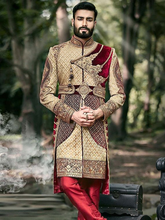 Sherwani Trends for Grooms to Follow this Wedding Season - Nihal Fashions