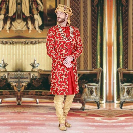 Buy Wedding Sherwanis from the Latest Collections at Attractive Prices - Nihal Fashions