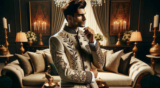 What Makes a Sherwani Perfect for Weddings - Nihal Fashions