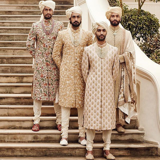 Get Classic Wedding Sherwanis For Men at Nihal Fashions - Nihal Fashions