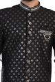 Black Art Silk Indo Western (NMK-8112)