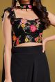 Black Georgette Lehenga Choli (NWG-1333)