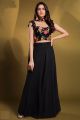 Black Georgette Lehenga Choli (NWG-1333)