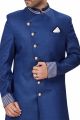 Blue Imported Indo Western for Men (NMK-4944)
