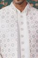 Cream Art Silk Indo Western (NMK-8246)