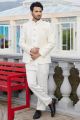 Cream Art Silk Mens Jodhpuri (NMK-8219)