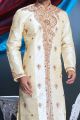 Gold Art Dupion Mens Kurta Pajama (NMK-1580)