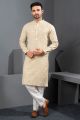 Gold Cotton Kurta Pajama (NMK-8723) Gold Cotton Kurta Pajama (NMK-8723)