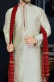 Lemon Art Dupion Kurtas for Men (NMK-3402)