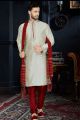 Lemon Art Dupion Kurtas for Men (NMK-3402)