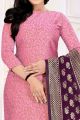 Light Pink Banarasi Silk Salwar Suit (NWS-6430)