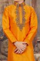 Mango Banglori Silk Kids Kurta Pajama (NKK-628)