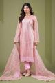 Net Light Pink Salwar Suit (NWS-6844)