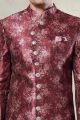 Onion Pink Art Silk Indo Western (NMK-8426)