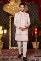 Onion Pink Art Silk Mens Indo Western (NMK-8257)