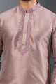 Onion Pink Banglori Silk Kurta Pajama (NMK-8729) Onion Pink Banglori Silk Kurta Pajama (NMK-8729)