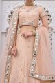 Peach Silk Lehenga Choli (NWG-676)