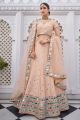 Peach Silk Lehenga Choli (NWG-676)