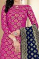 Pink Banarasi Silk Salwar Suit (NWS-6395)