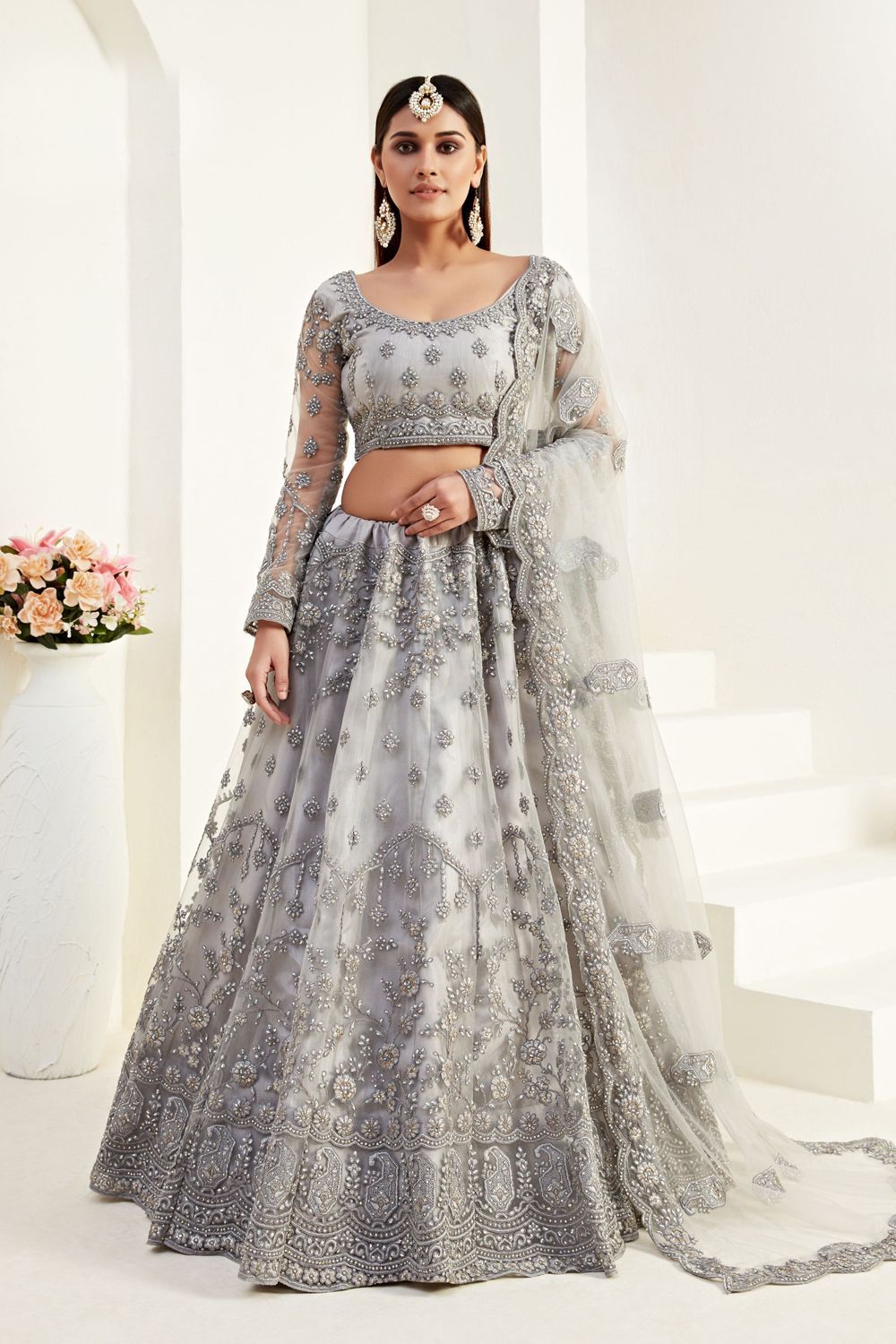 party wear lehenga choli design